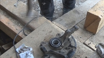 Запрессовка ступичного подшипника КИА Рио