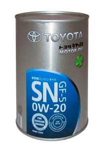 Toyota-Моторное масло-SN-0W-20