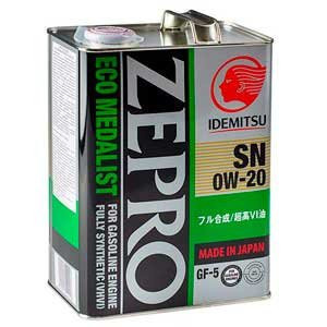 Idemitsu Eco-Medalist SN/GF-5 0W-20