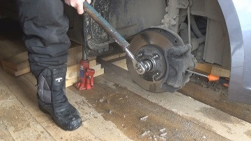 Гайка ступицы КИА Рио
