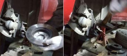 Как поменять колеса на Киа Рио