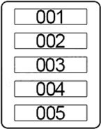 Предохранители в моторном отсеке (N57, M57)