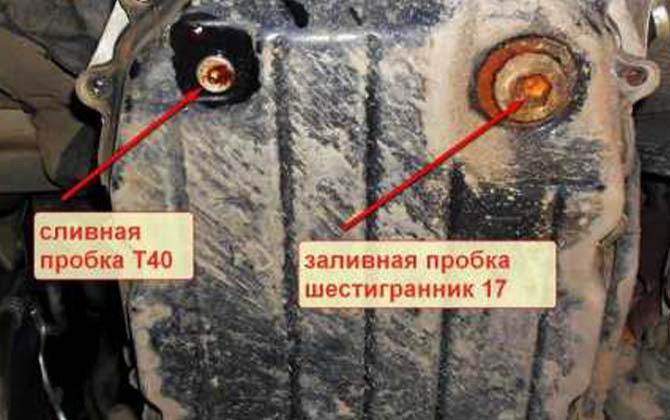 заливаю свежее масло