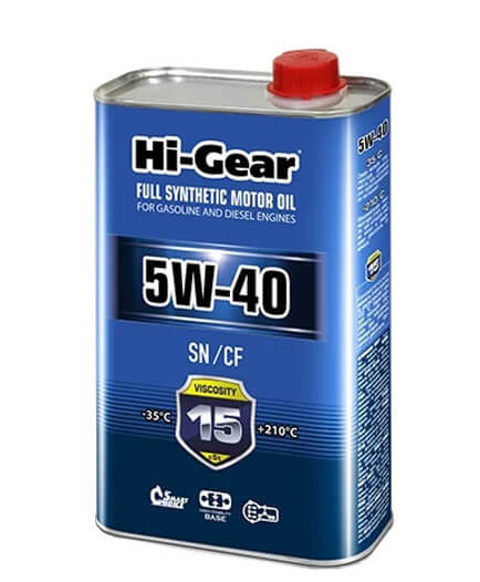 Hi-Gear 5W40 SN/CF 1л