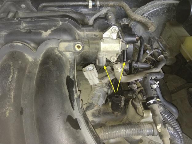 Поменять свечи на NissanX-Trail31