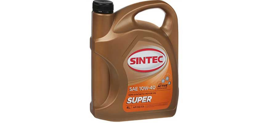 Моторное масло SINTEC SUPER SAE 10W40